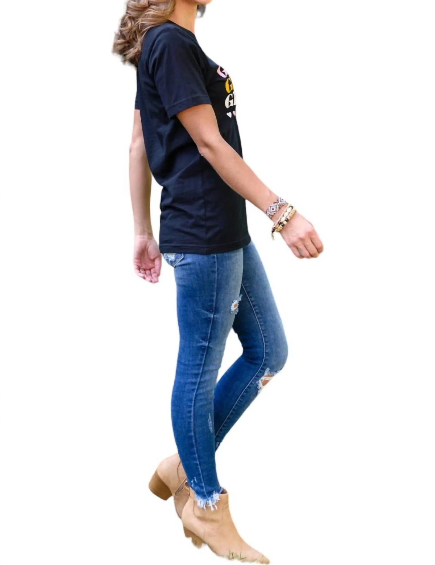 123 Amore - Grateful Heart Graphic T-Shirt