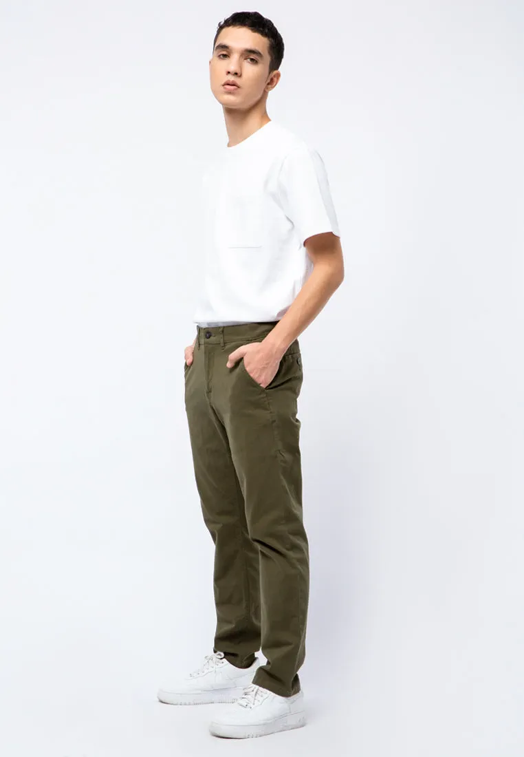 Ankle Fit Chinos Pants