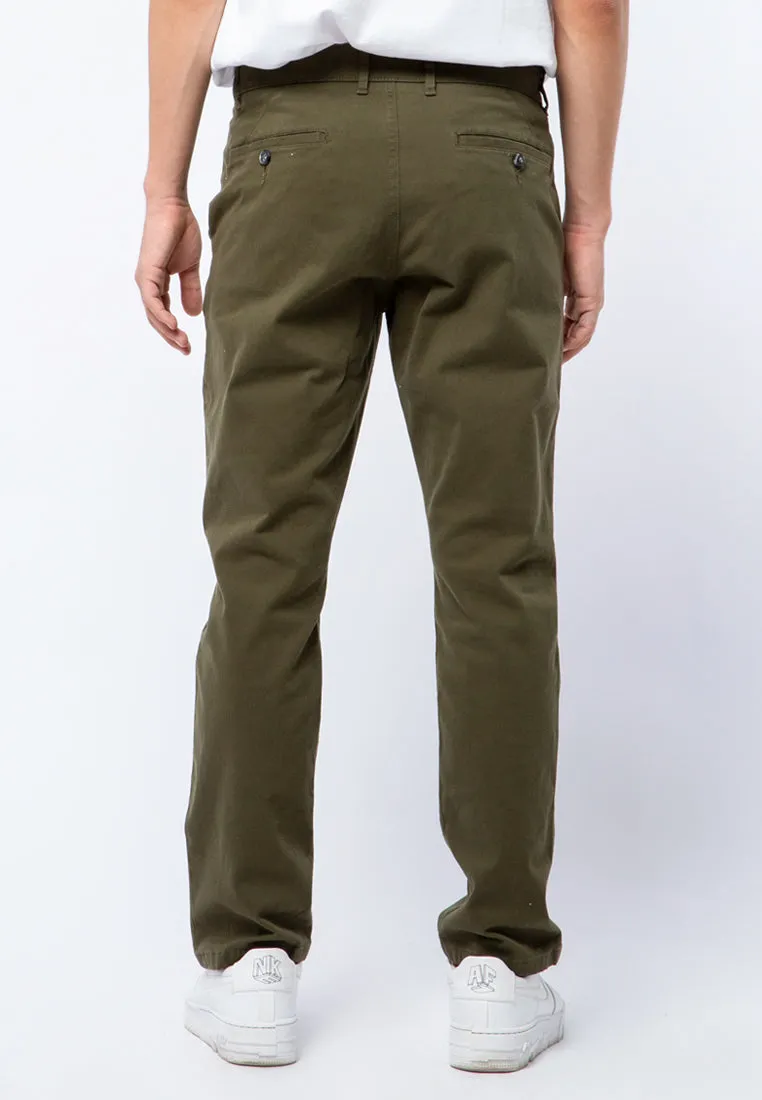 Ankle Fit Chinos Pants