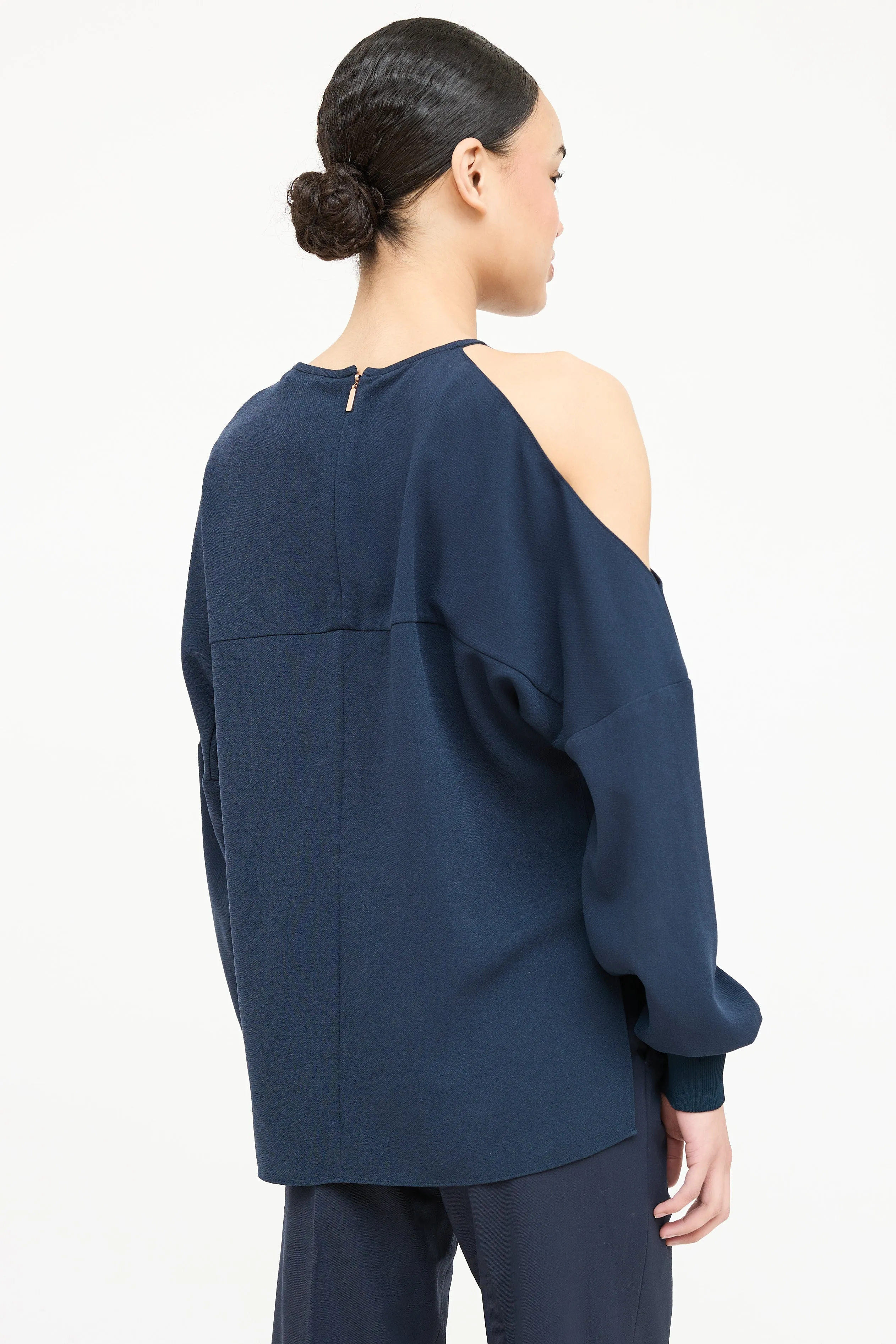 Asymmetrical Off The Shoulder Top