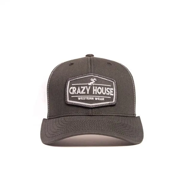 Charcoal Snapback with Jackelope Patch