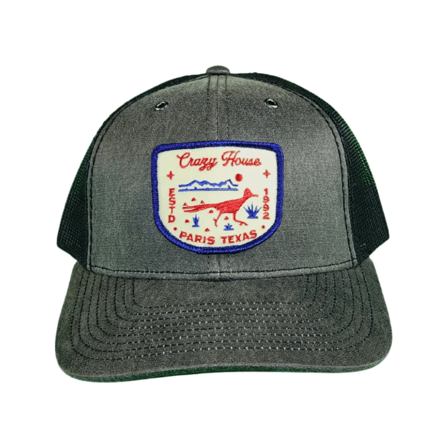 Dark Gray Snapback with Roadrunner Patch
