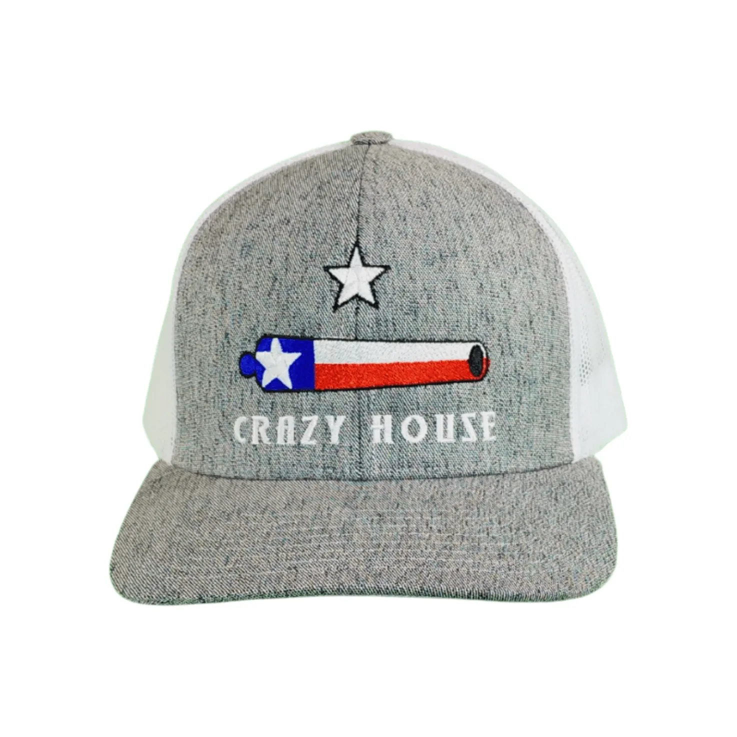 Embroidered Cannon Gray Snapback