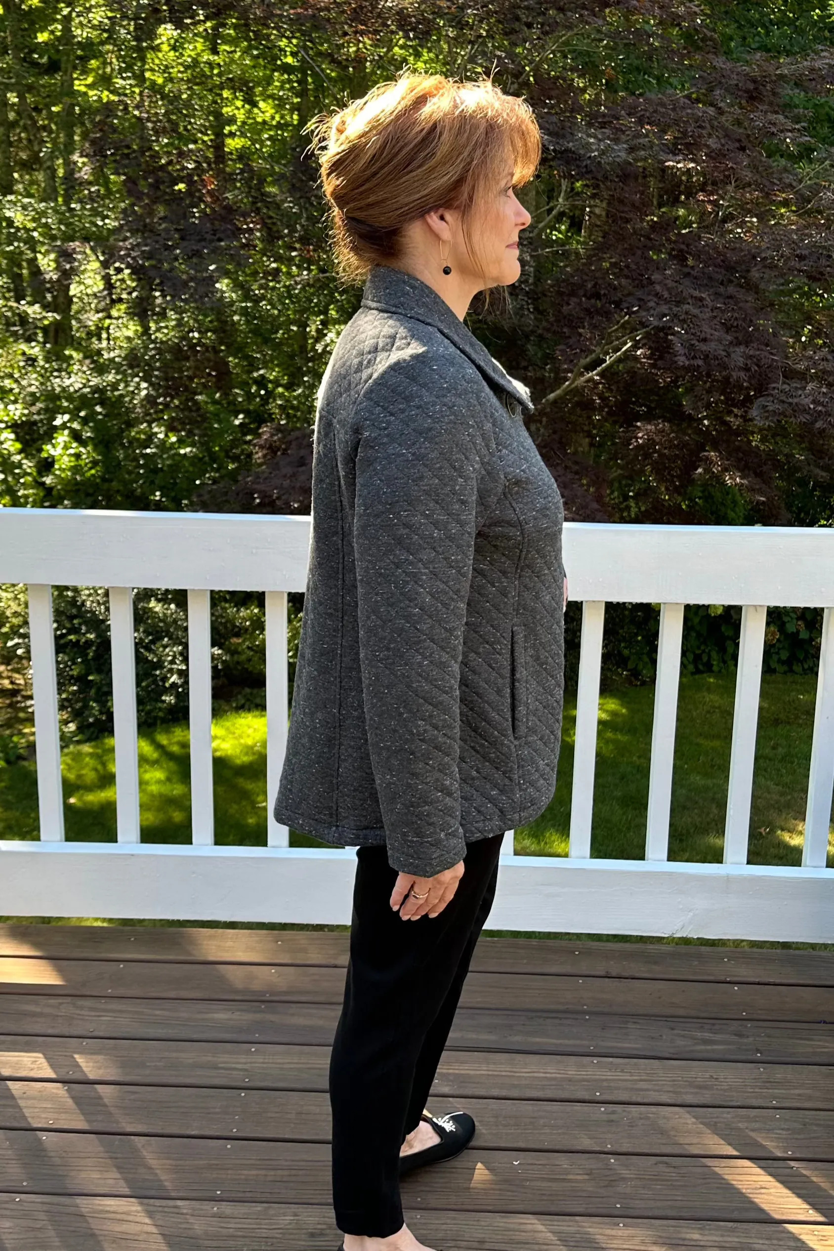 Habitat Quilted Knit Jacket-50% OFF