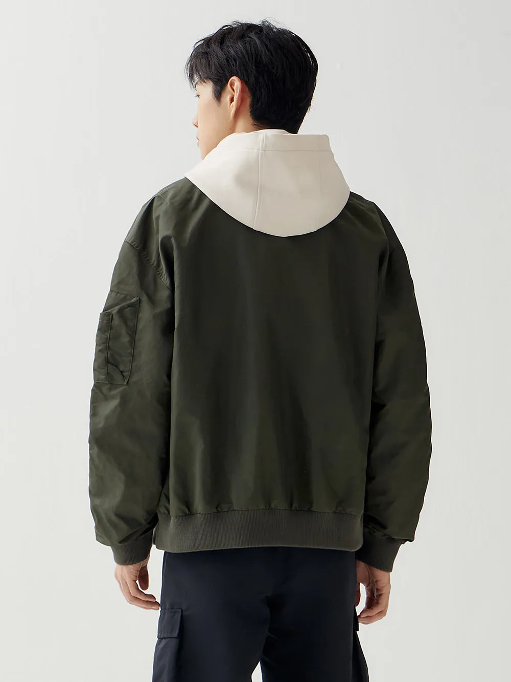 Men Chemical Fiber Jacket