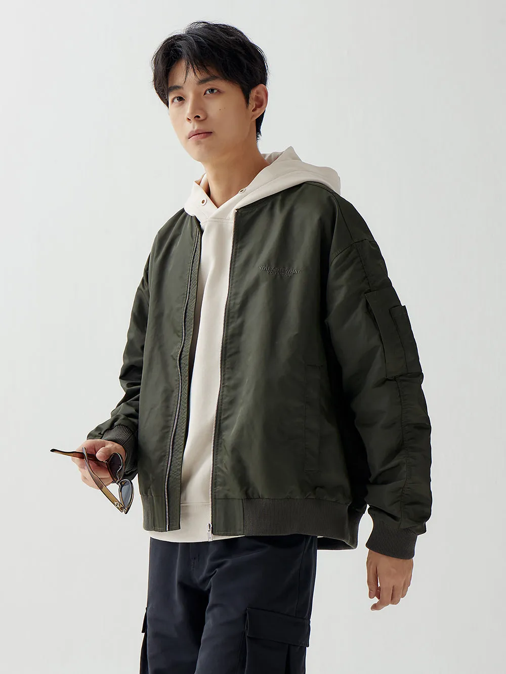 Men Chemical Fiber Jacket
