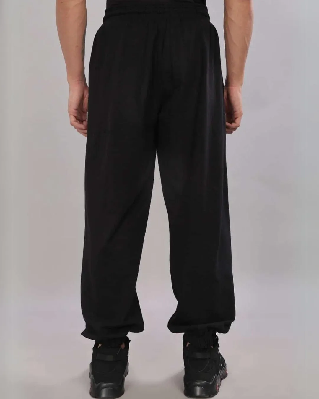 Men's Black Cotton Pant - Skull Trend(*)