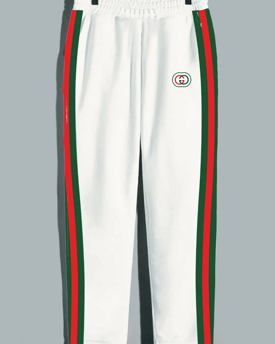 Men's Designer White Cotton Pant - Branded Style