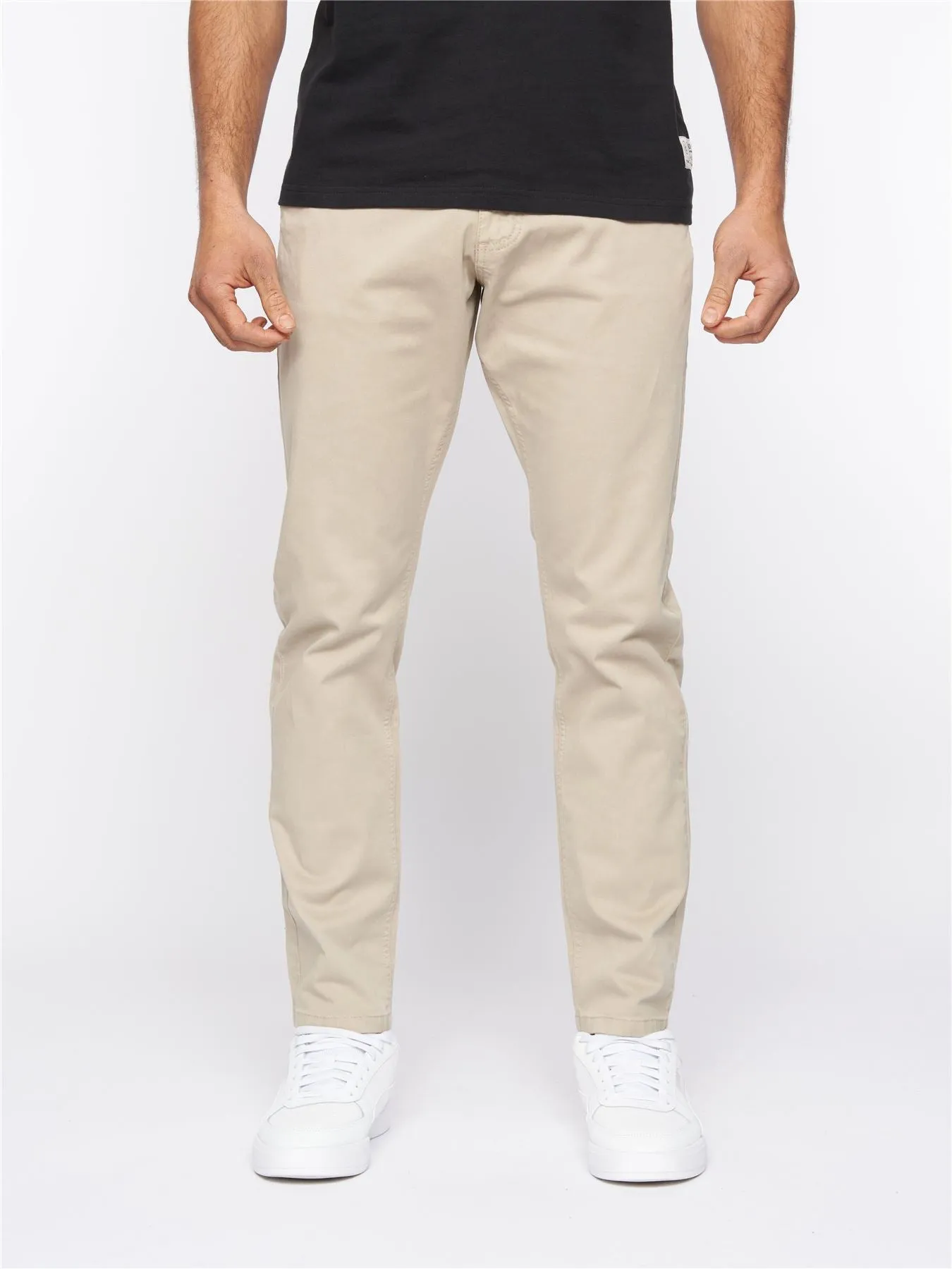 Mens Moretor Chinos Stone