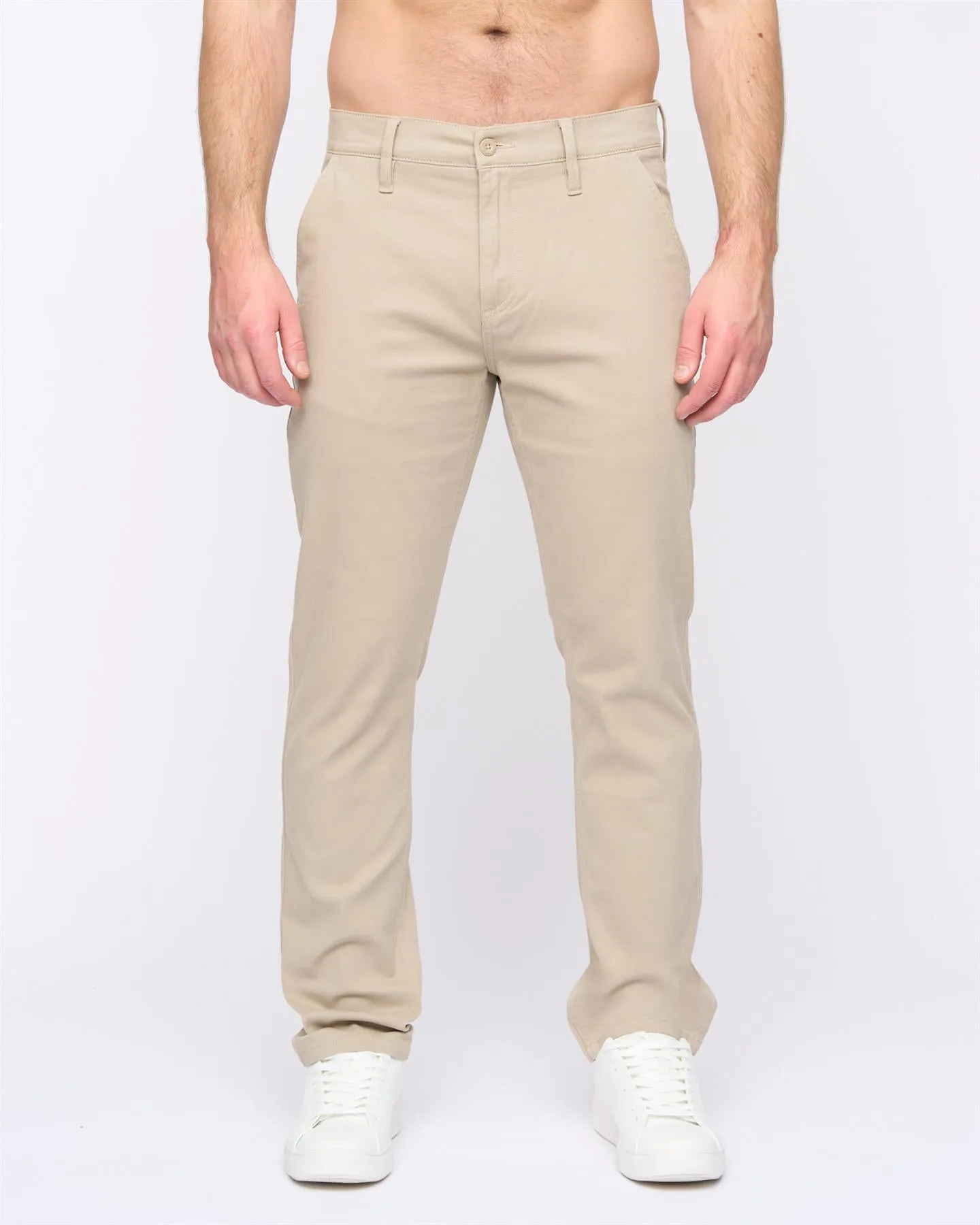 Mens Moretor Chinos Stone