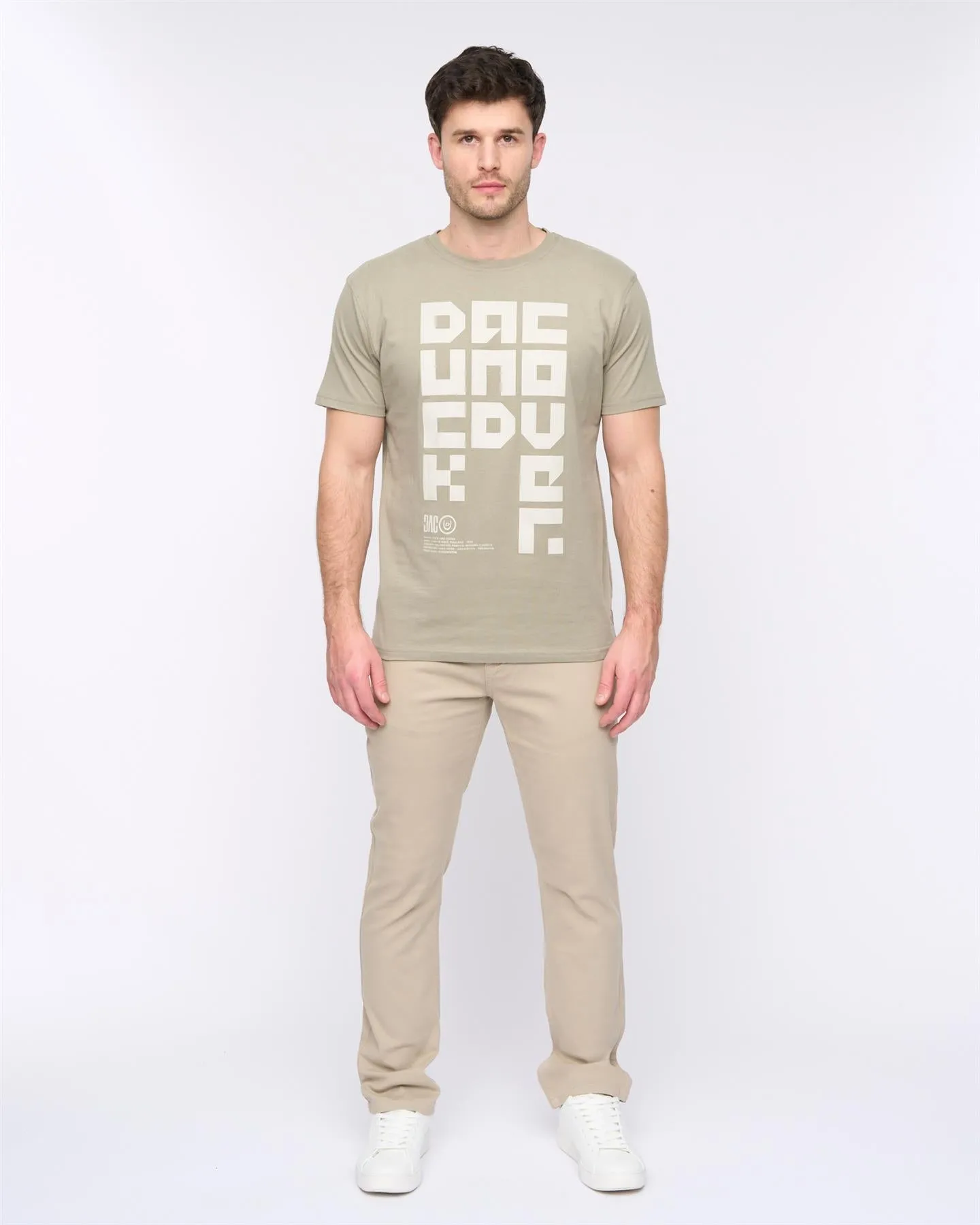 Mens Moretor Chinos Stone
