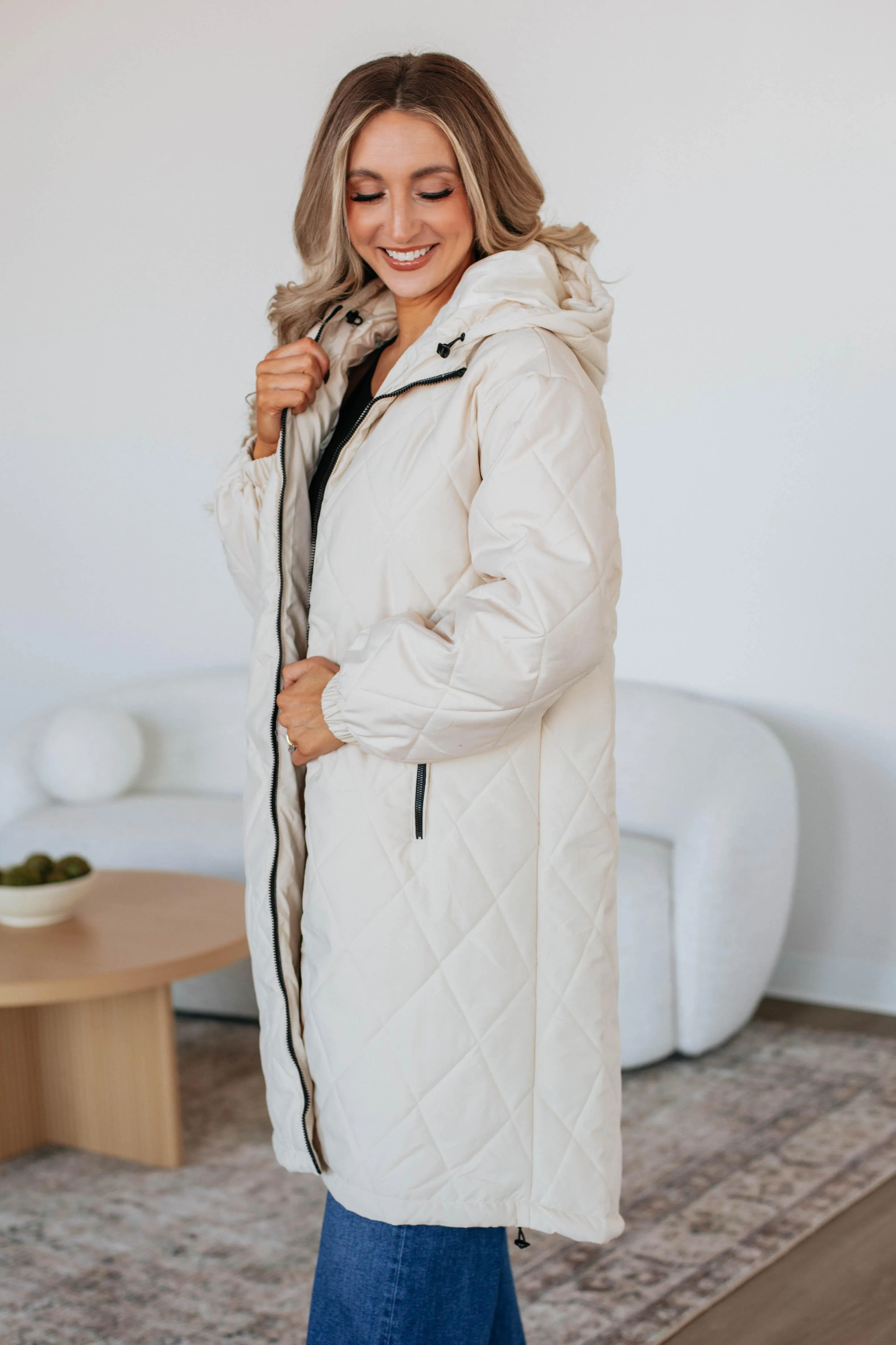 Paige Quilted Puffer Coat