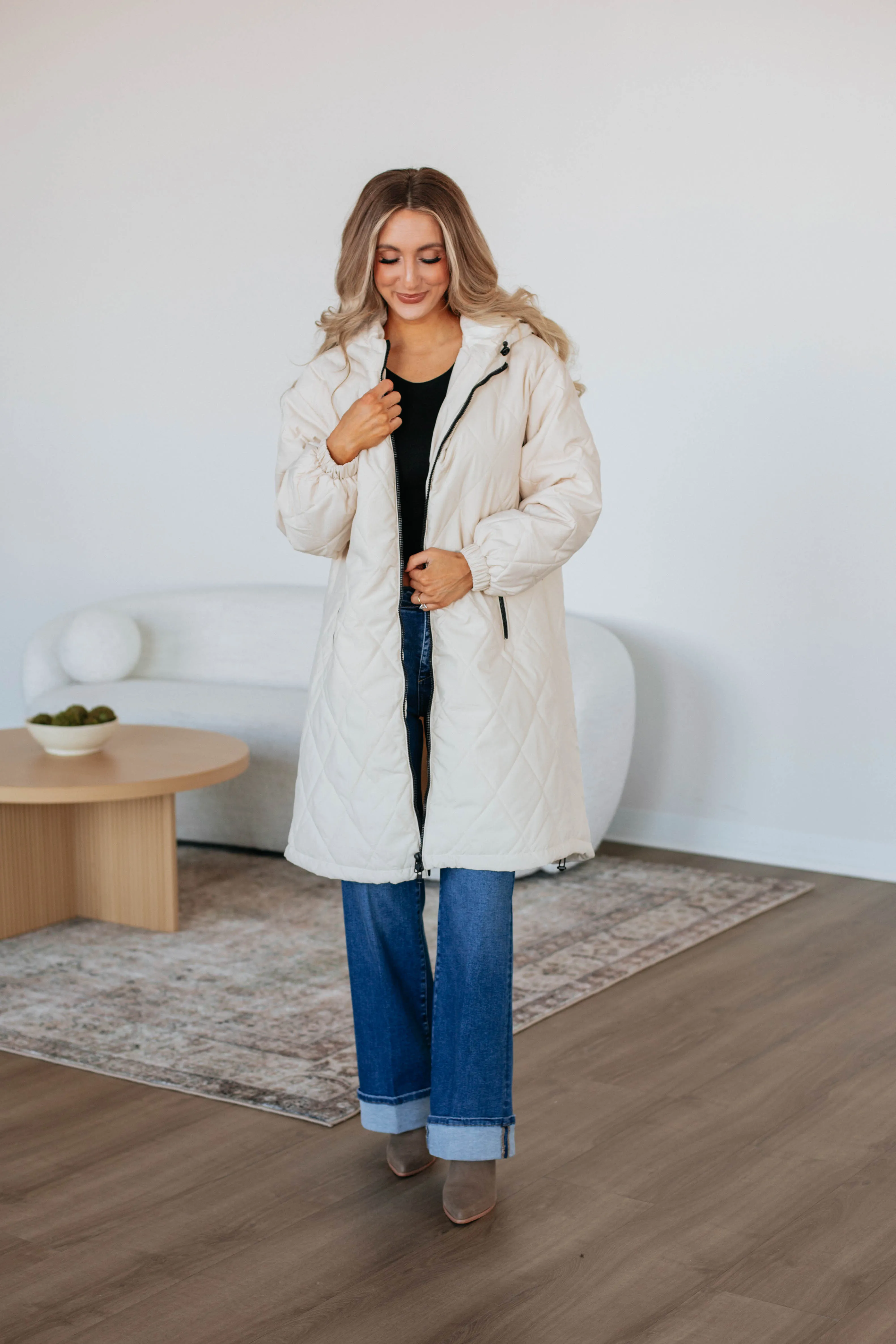 Paige Quilted Puffer Coat