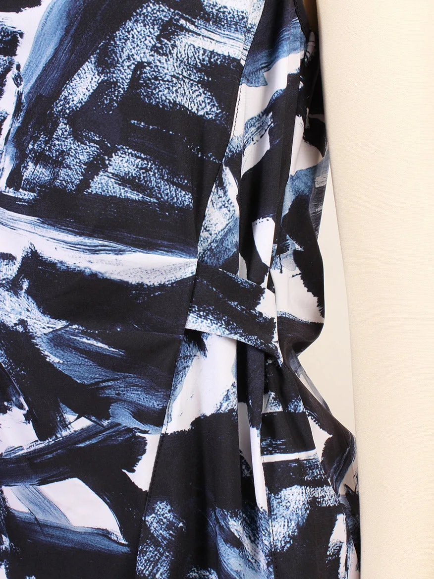 Porto Sicily Sleeveless Mock Top in Shadow Shodo