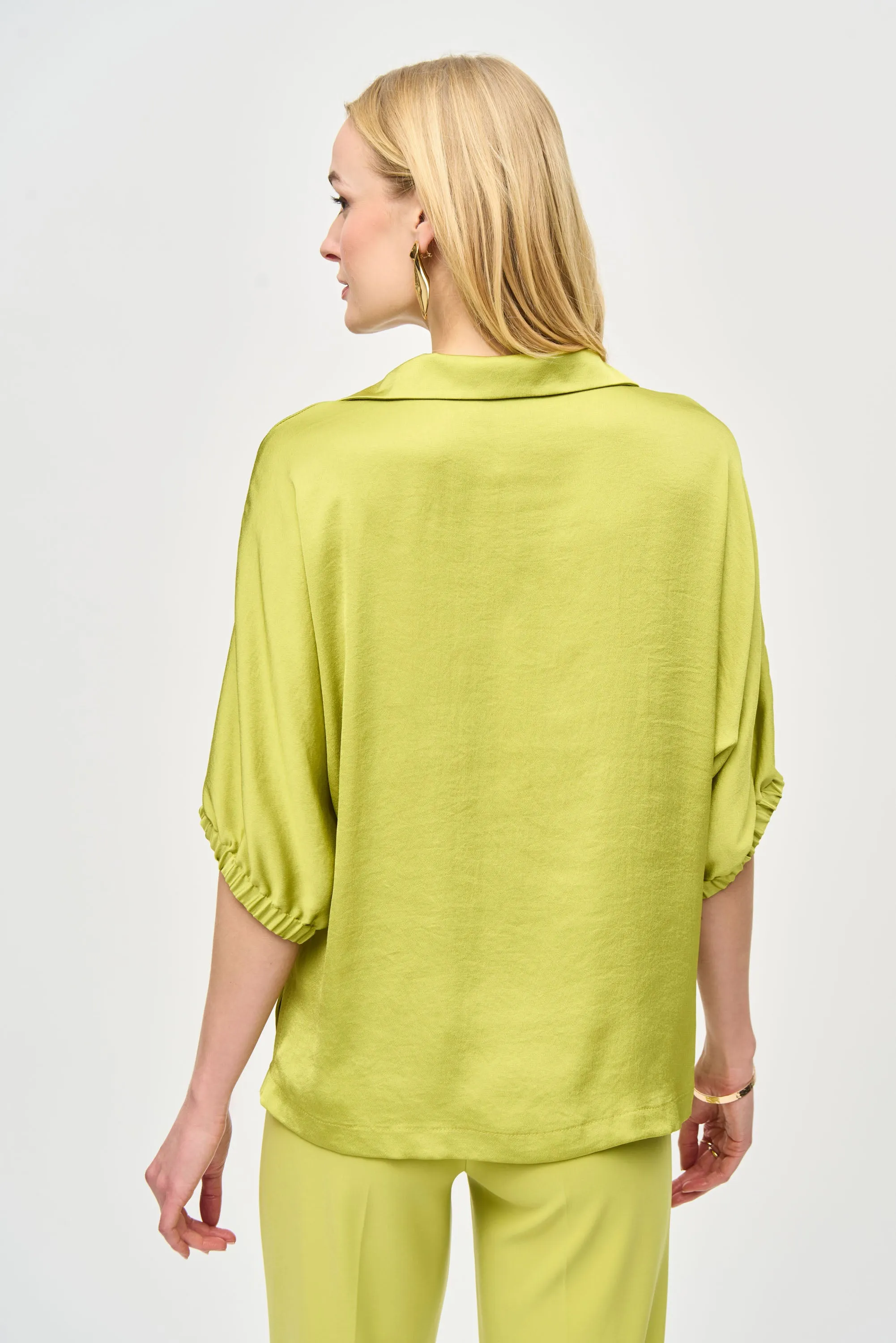 Satin Boxy Top