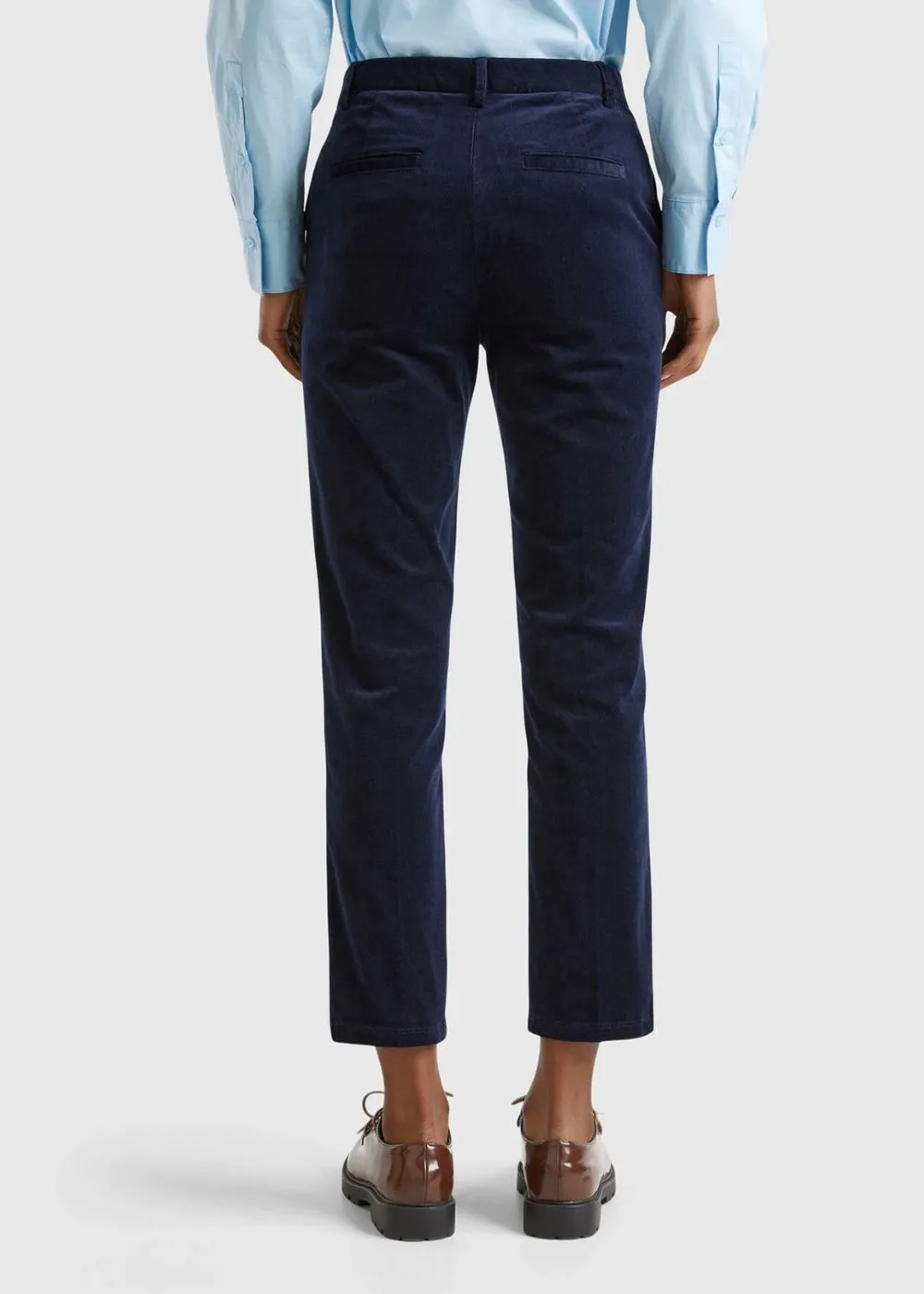 STRETCH VELVET CHINOS UK6 016