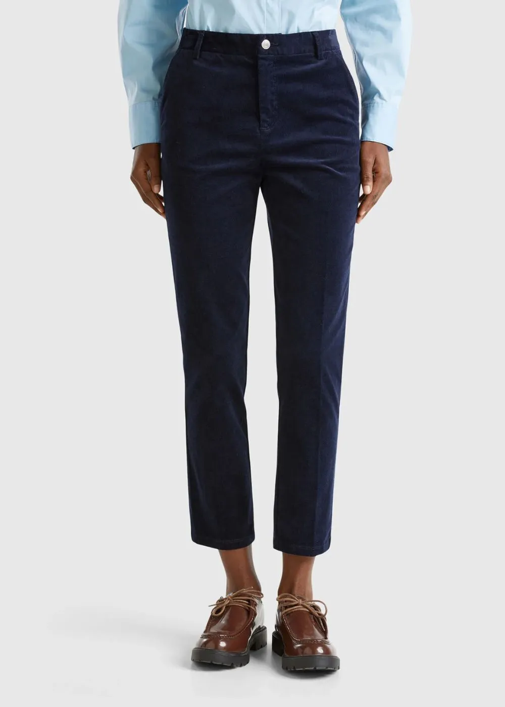 STRETCH VELVET CHINOS UK6 016