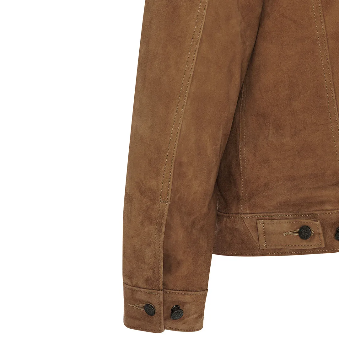Suede Trucker Jacket Z21Z002