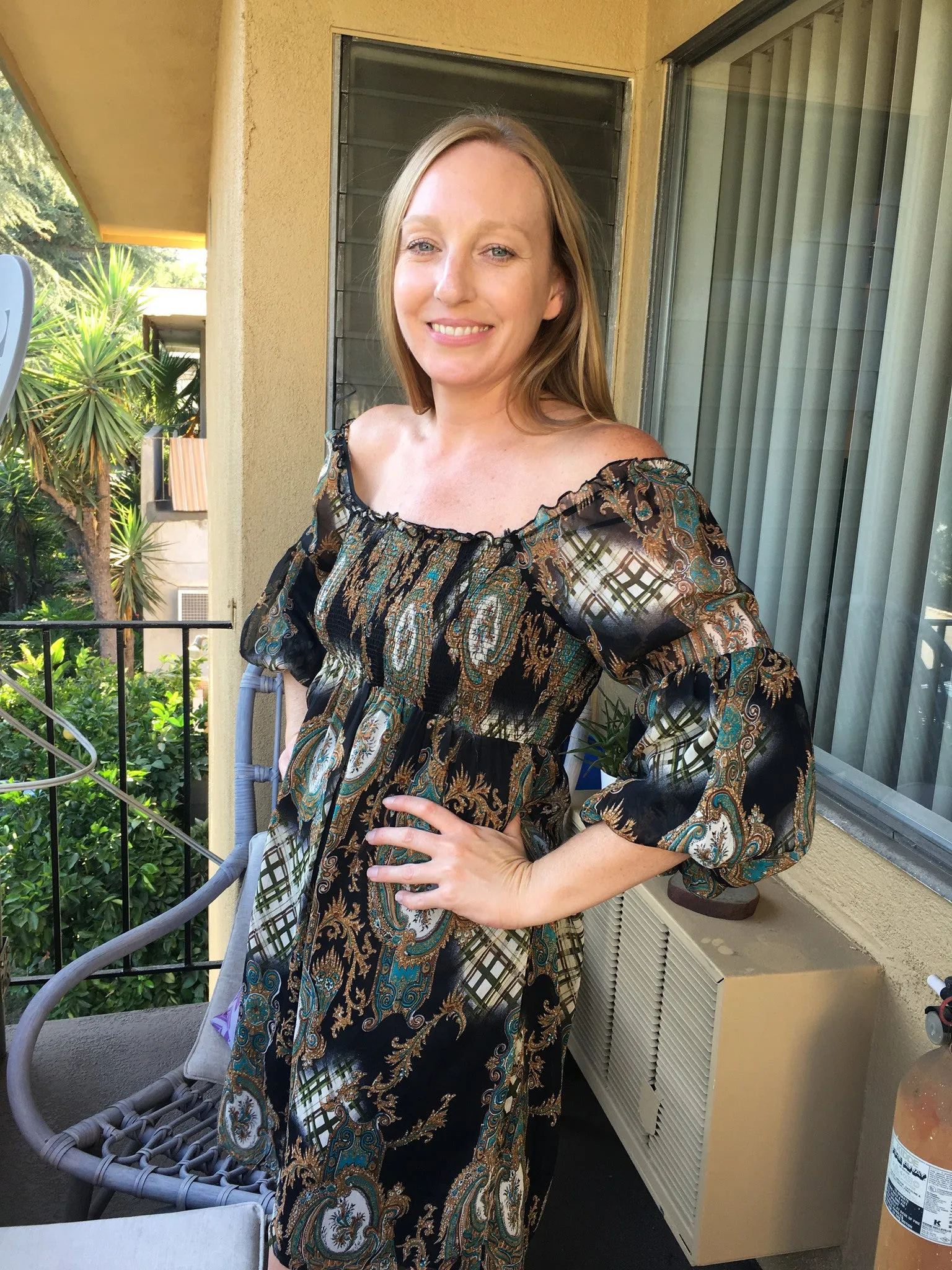 Tara Peasant Dress