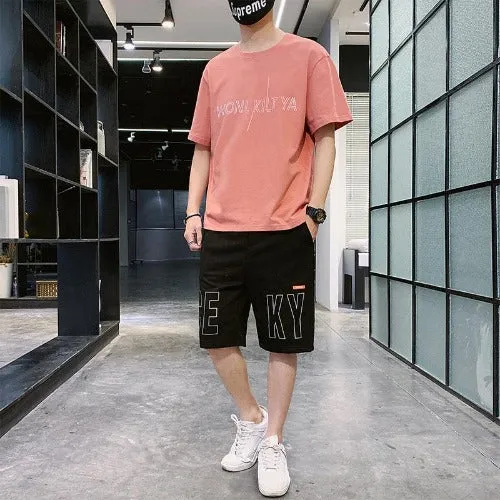 Two-piece Cotton Men Wear