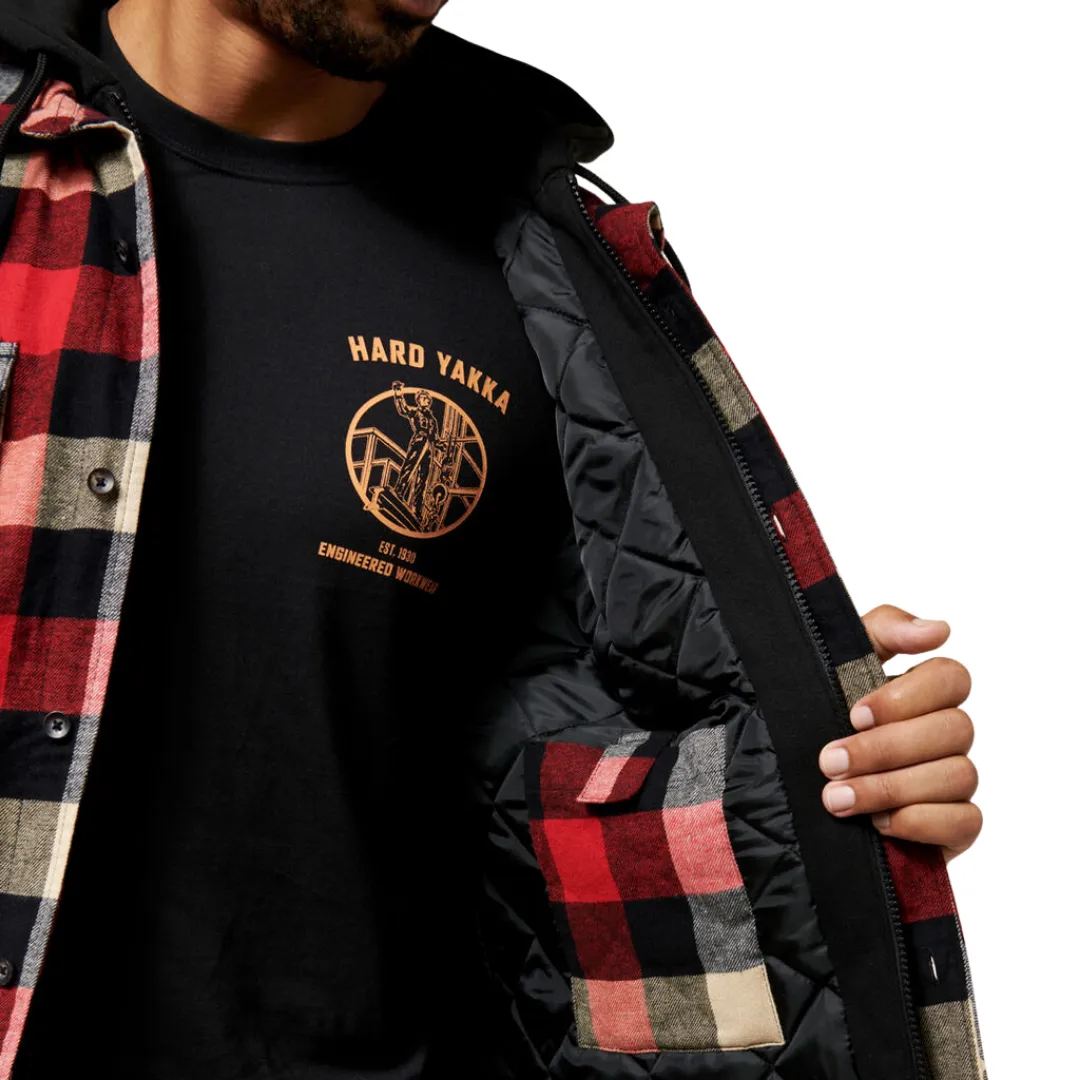Y06690 Hard Yakka Mens Quilted Jacket
