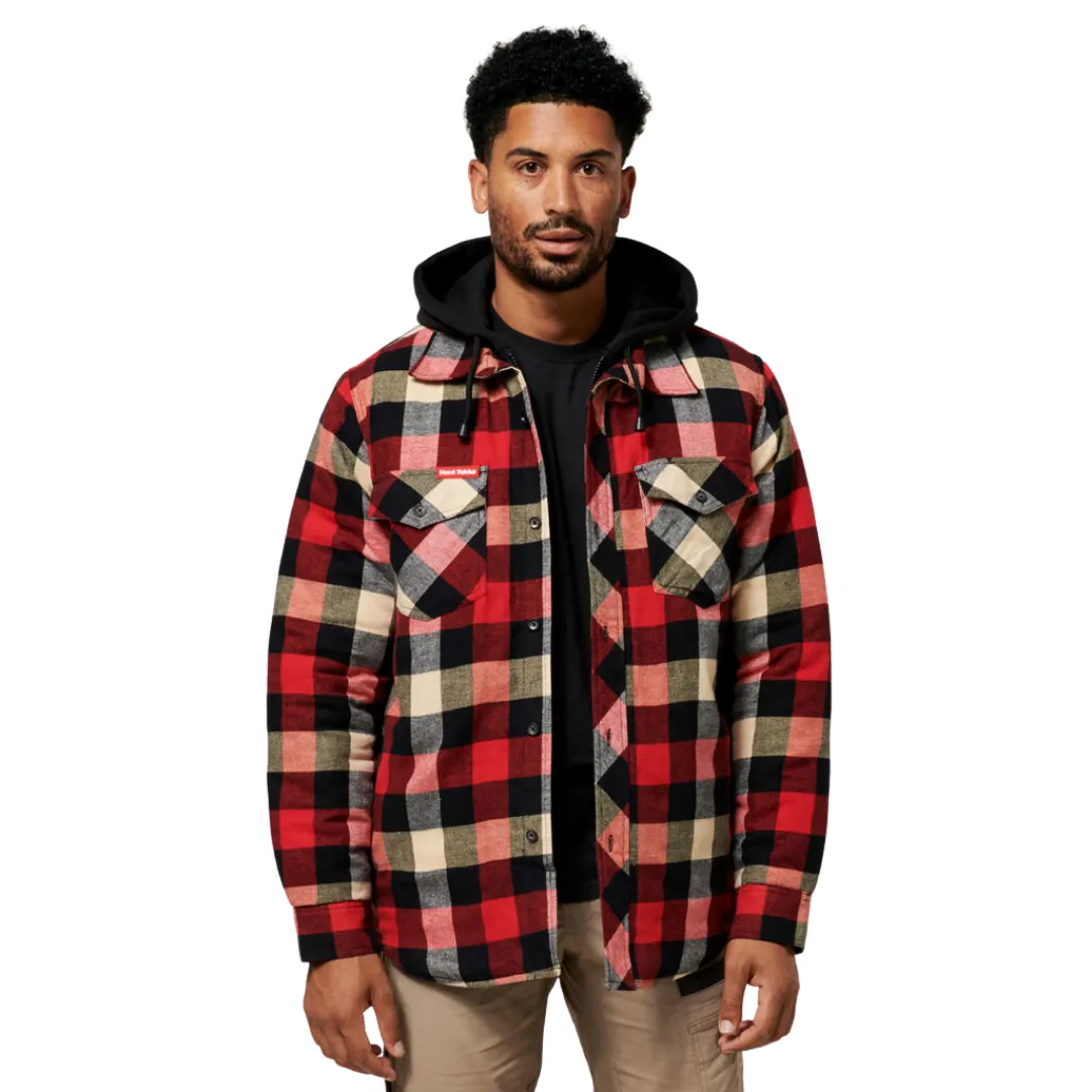 Y06690 Hard Yakka Mens Quilted Jacket