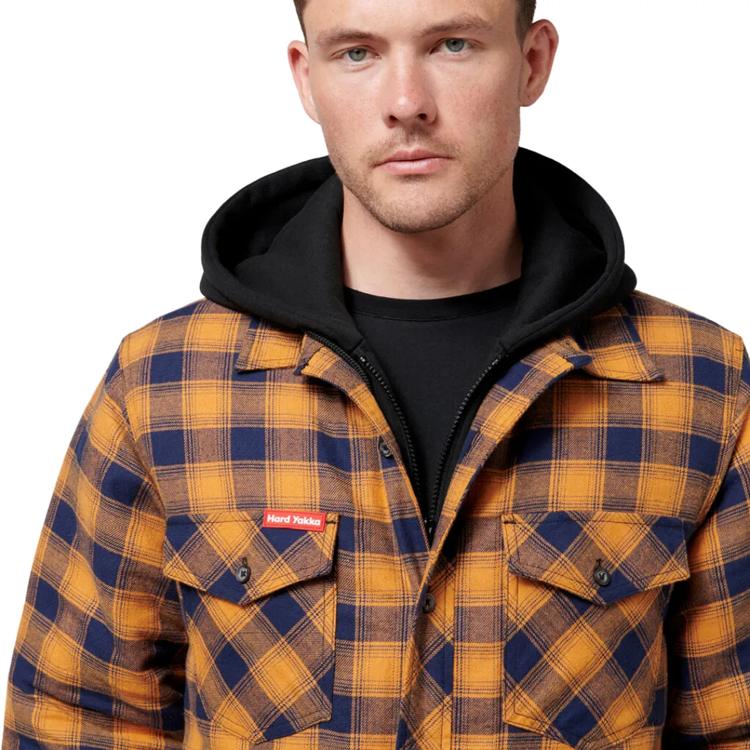 Y06690 Hard Yakka Mens Quilted Jacket