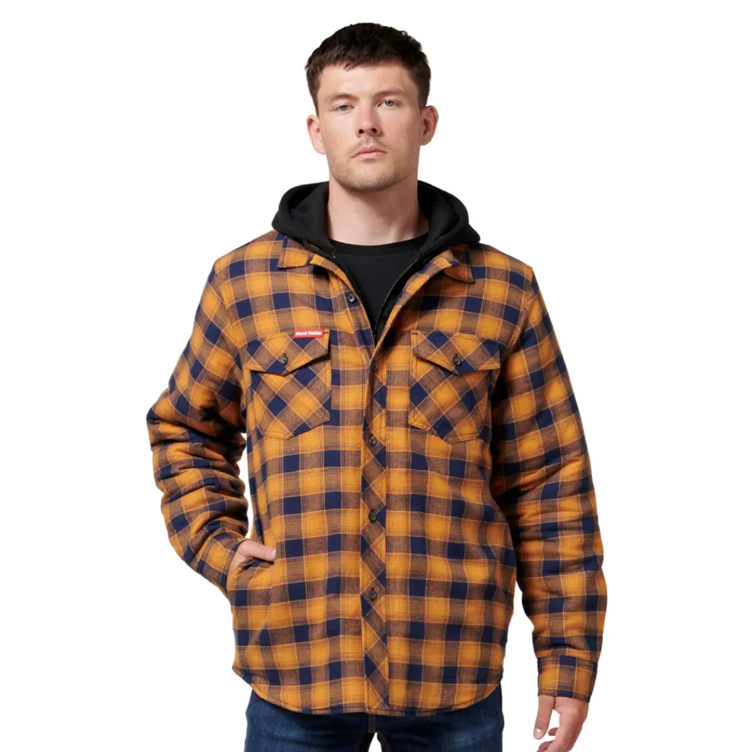 Y06690 Hard Yakka Mens Quilted Jacket